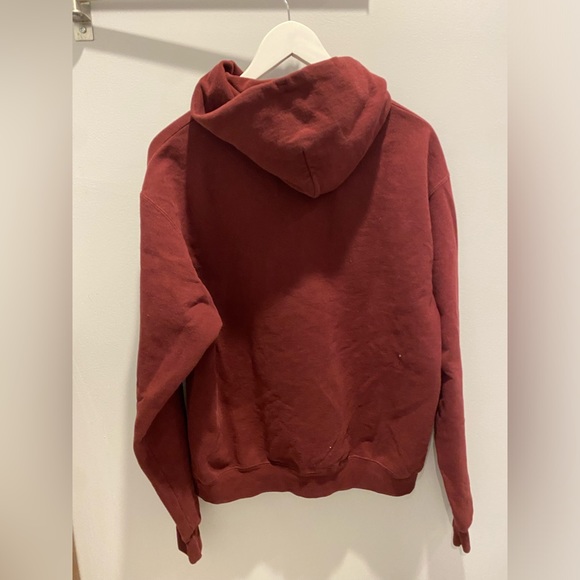 MIT Champion Burgundy Hoodie - Picture 4 of 4